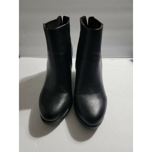 Soda Wedge Ankle Boots Women Size 10 M Black NEW - Picture 1 of 8